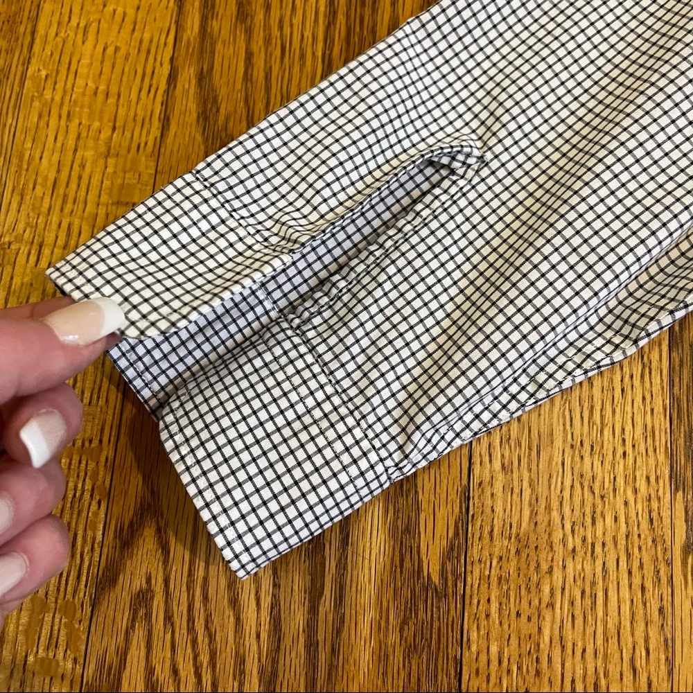 LRL Non Iron 3/4 Sleeve Button Down Shirt - Picture 7 of 11